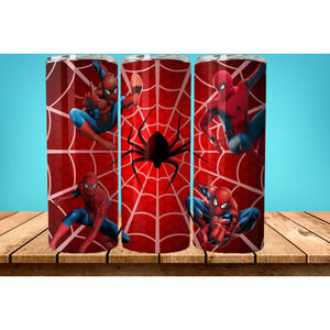 Spider Man 20 Oz Skinny Tumbler